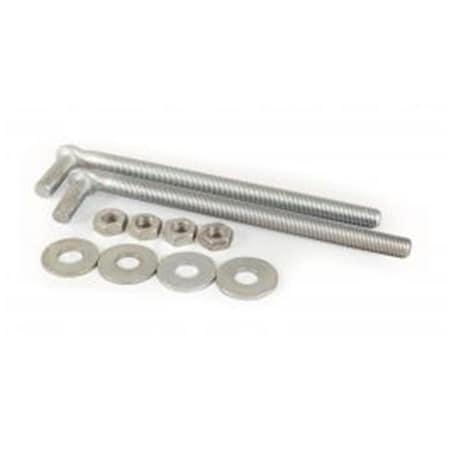 Regalo 0.75 x 12 in. Galvanized Threaded Pin RE2012964